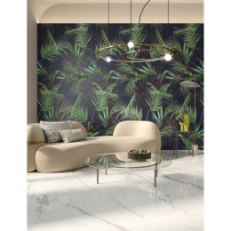 Amazon Kenzia Floral Natural Porcelain Floor and Wall Tile 600x1200mm